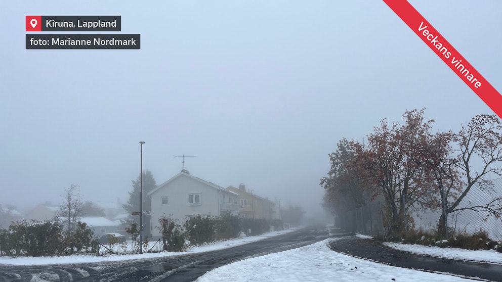 Snöklätt Kiruna vinner vecka 39.