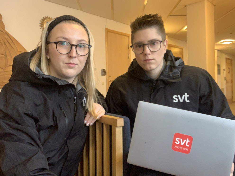 Stina Ahlinder och Sara Carlzén.