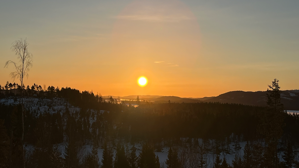 Gällö, Jämtland den 27/12. Foto: Göran Toutin