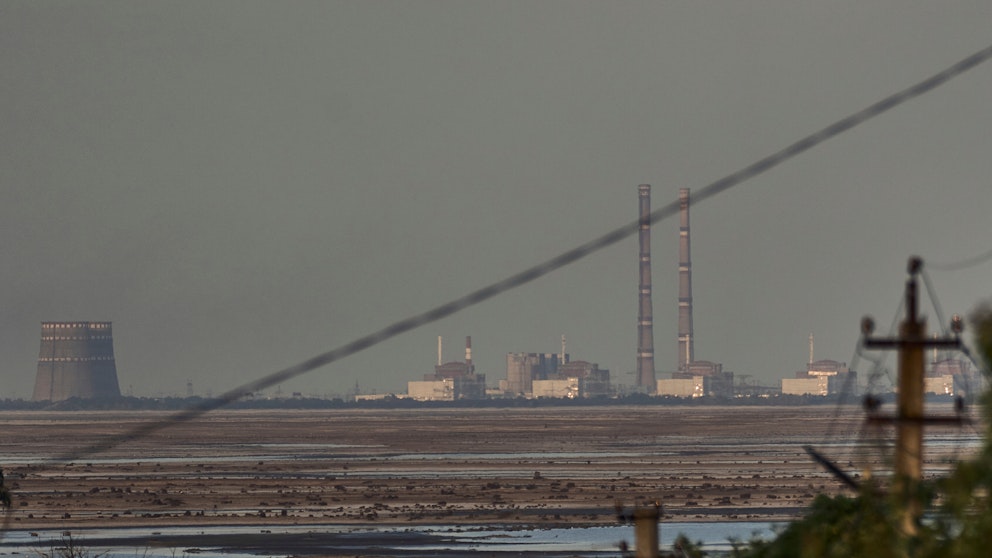 Kärnkraftverket i Zaporizjzja. 