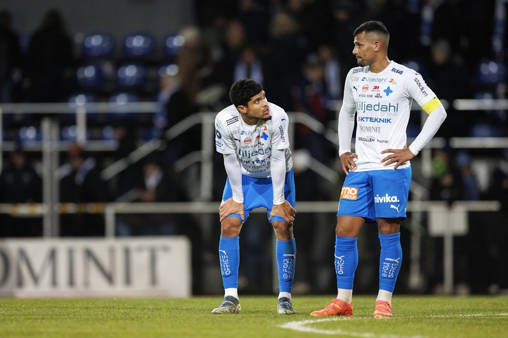 Fotbollsspelare Värnamo. 