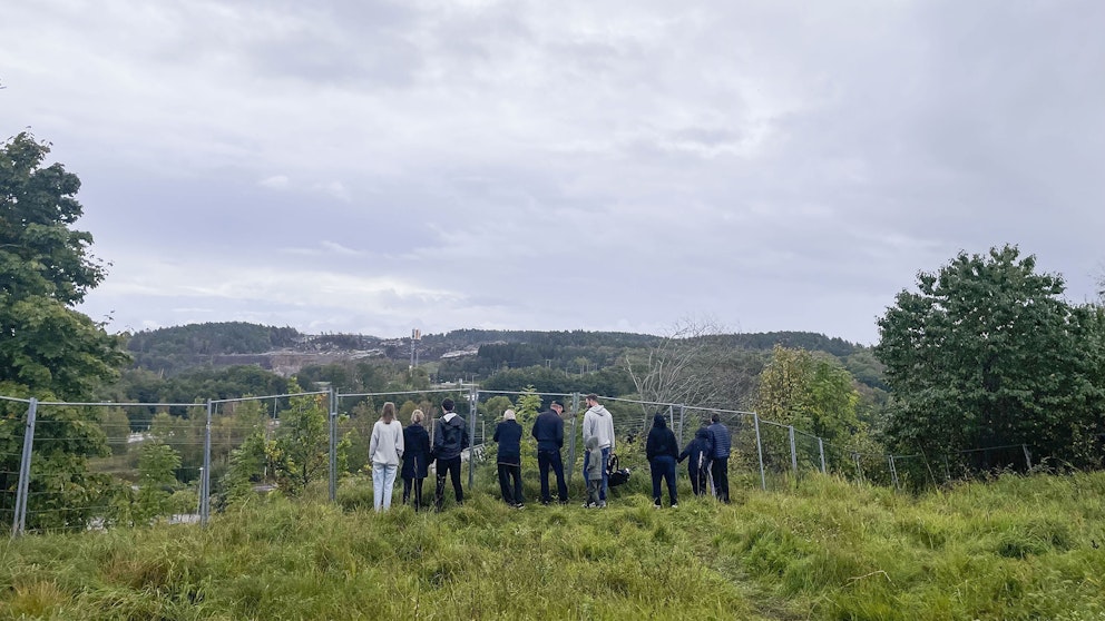 Området Närmast Skredet Avspärrat – Lerskredet På E6 Vid Stenungsund ...