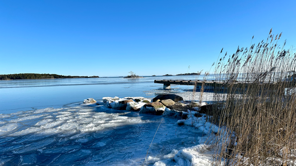 Oknö, Småland den 18/2. Foto: Anne Beinsen