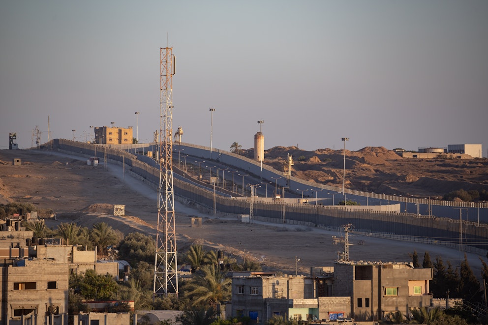 Gränsövergången i Rafah.