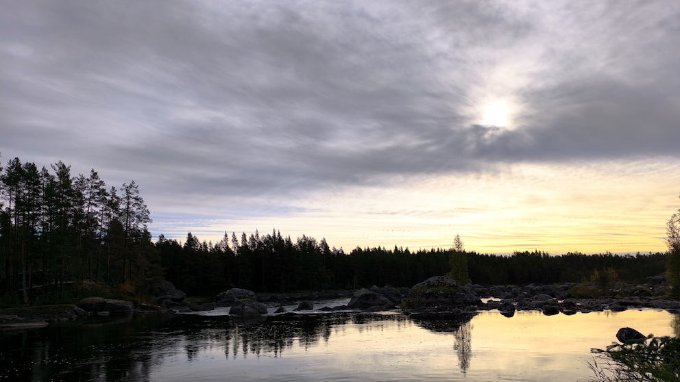 Getingforsen, Jämtland den 13/9. Foto: Håkan Nilsson