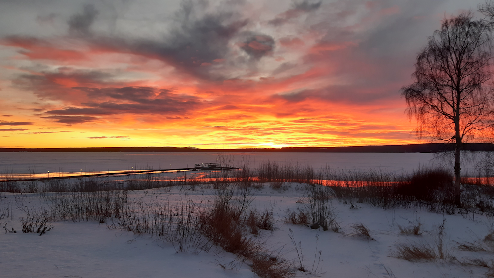 Gammelstad, Norrbotten den 28/12. Foto: Lotta Hjelm