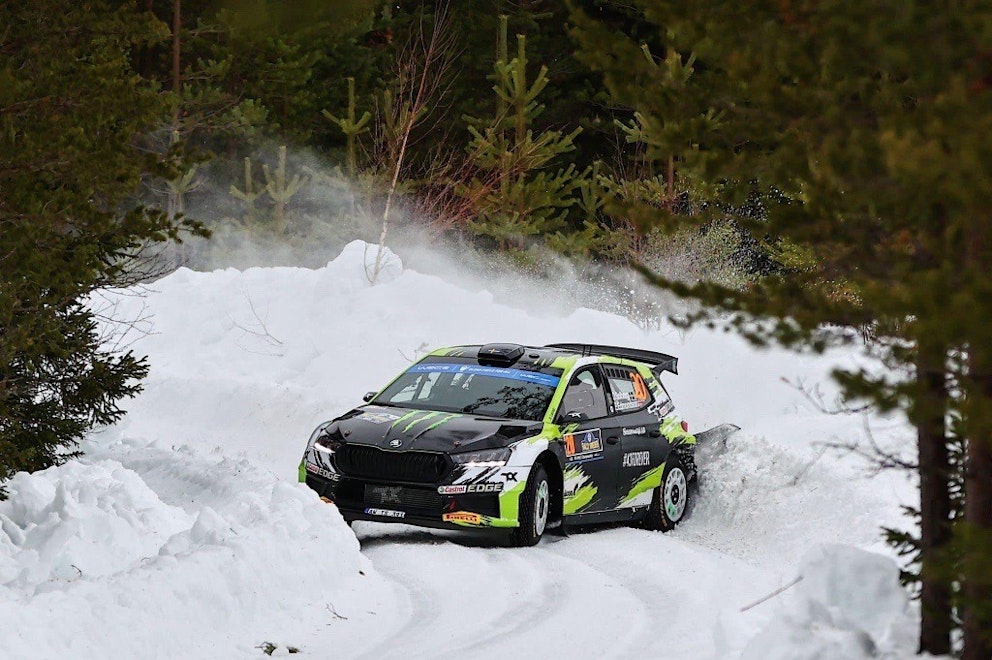 Solberg i ledning i WRC2 Direktrapport Följ vad som händer på