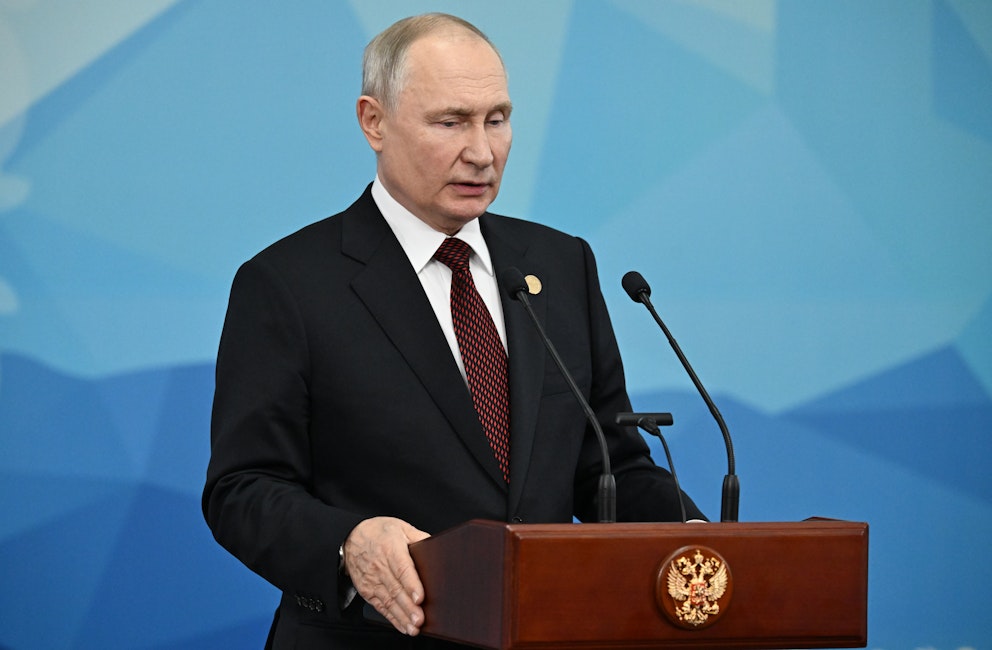 Rysslands president Vladimir Putin. 